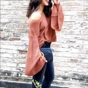 Bell Sleeve Sweater